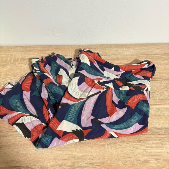 Anthropologie Maeve Peplum Blouse Cheyenne M - Picture 4 of 4